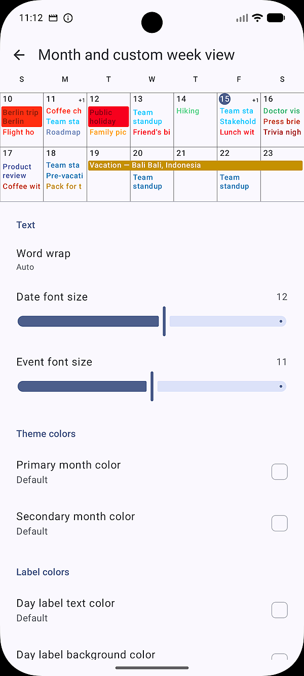 Customize fonts, colors, and layouts to fit your style